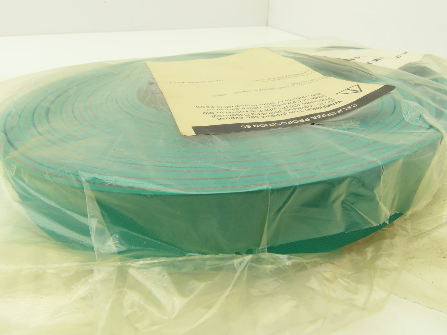 Ammeraal Beltech GG S06.50 RRC Green Conveyor Belt 1.252"W x 22' Endless XNBR