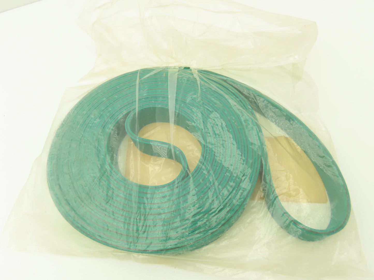 Ammeraal Beltech GG S06.50 RRC Green Conveyor Belt 1.252"W x 22' Endless XNBR