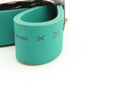 Ammeraal Beltech GG S06.50 RRC Green Conveyor Belt 1.252"W x 13' 5" Endless XNBR