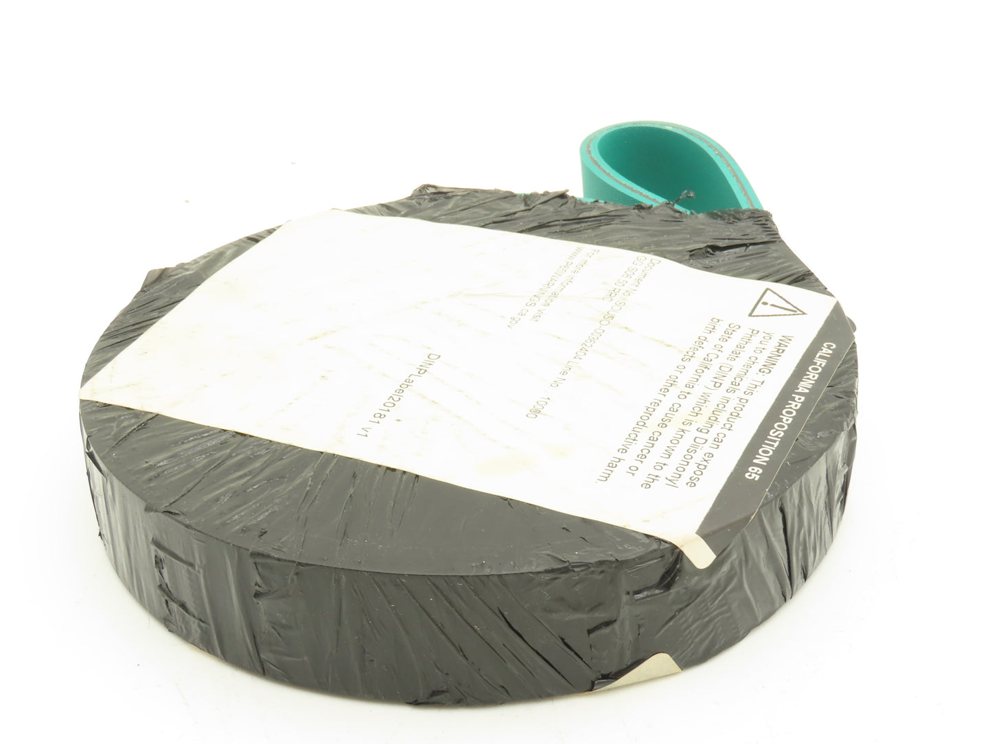 Ammeraal Beltech GG S06.50 RRC Green Conveyor Belt 1.252"W x 13' 5" Endless XNBR