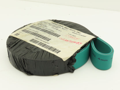 Ammeraal Beltech GG S06.50 RRC Green Conveyor Belt 1.252"W x 13' 5" Endless XNBR
