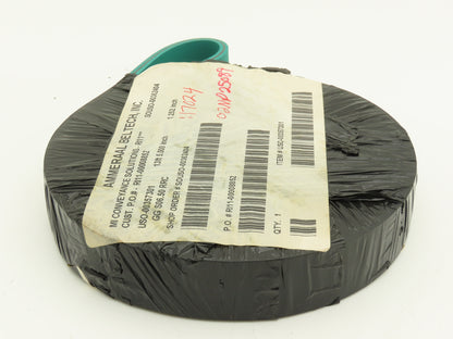 Ammeraal Beltech GG S06.50 RRC Green Conveyor Belt 1.252"W x 13' 5" Endless XNBR