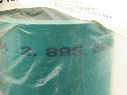 Ammeraal Beltech GG S06.50 RRC Green Conveyor Belt 2.5"W x 9' 6" Endless XNBR