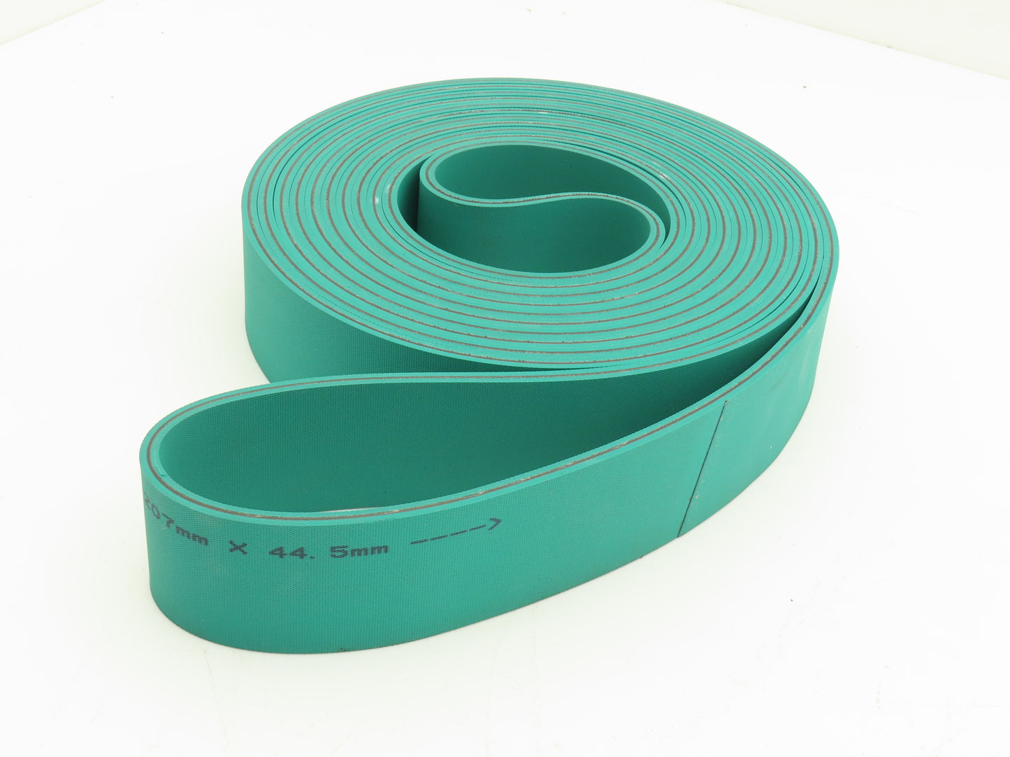 Ammeraal Beltech GG S06.50 RRC Green Conveyor Belt 1.752"W x 17' 1" Endless XNBR