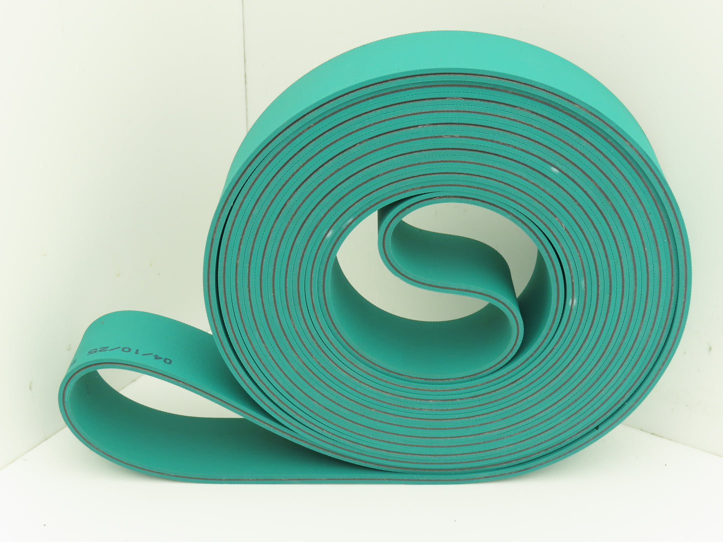 Ammeraal Beltech GG S06.50 RRC Green Conveyor Belt 1.752"W x 17' 1" Endless XNBR