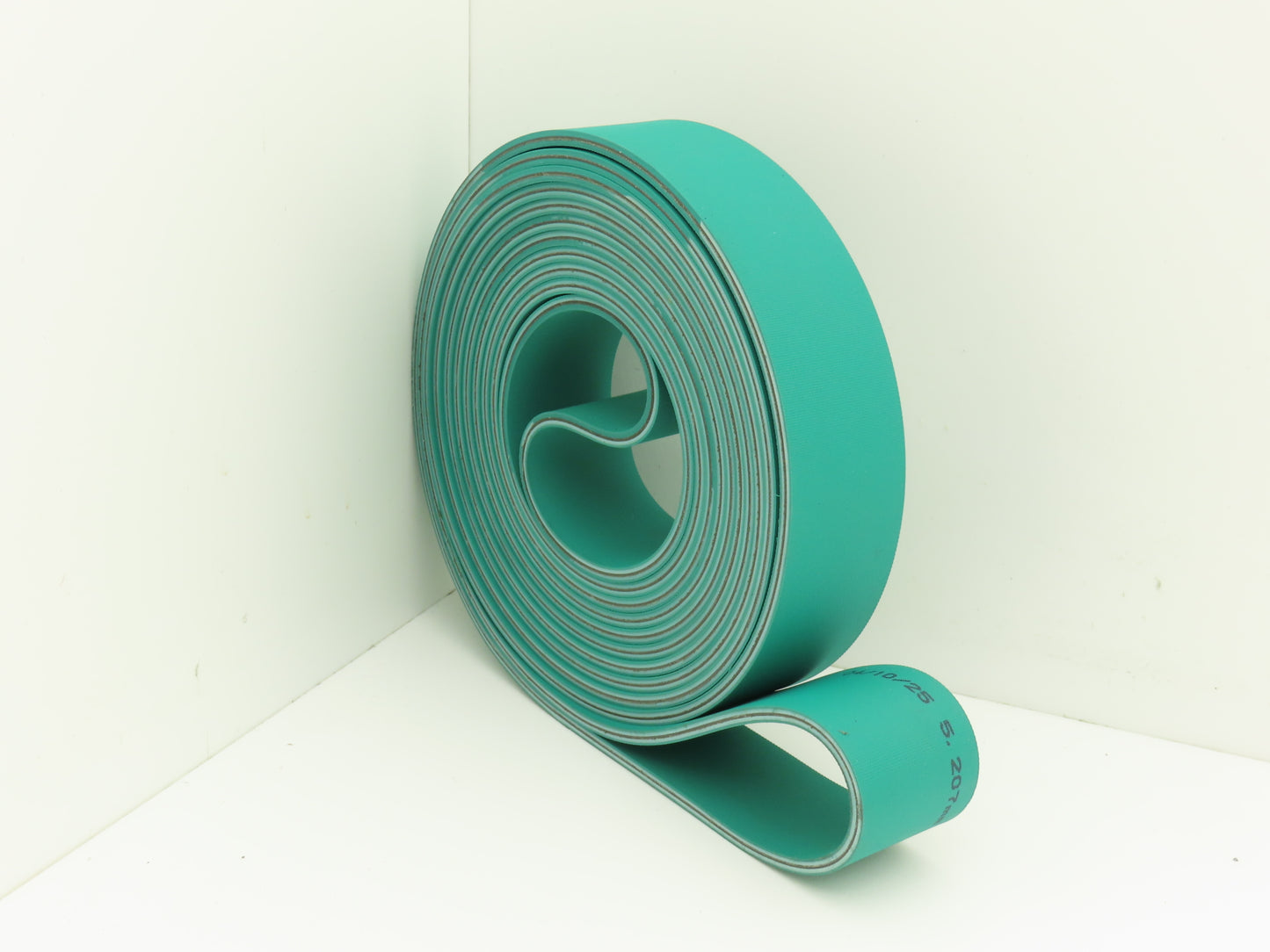 Ammeraal Beltech GG S06.50 RRC Green Conveyor Belt 1.752"W x 17' 1" Endless XNBR