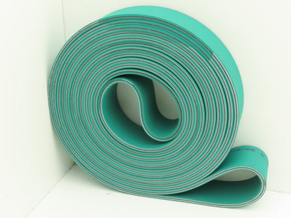 Ammeraal Beltech GG S06.50 RRC Green Conveyor Belt 1.752"W x 17' 1" Endless XNBR