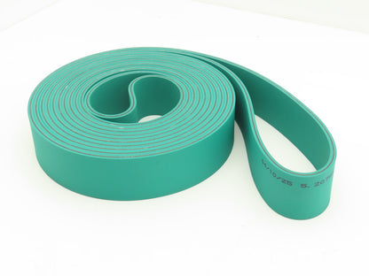 Ammeraal Beltech GG S06.50 RRC Green Conveyor Belt 1.752"W x 17' 1" Endless XNBR