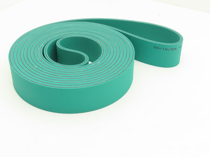 Ammeraal Beltech GG S06.50 RRC Green Conveyor Belt 1.752"W x 17' 1" Endless XNBR