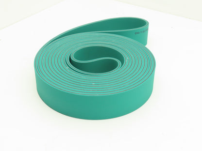 Ammeraal Beltech GG S06.50 RRC Green Conveyor Belt 1.752"W x 17' 1" Endless XNBR