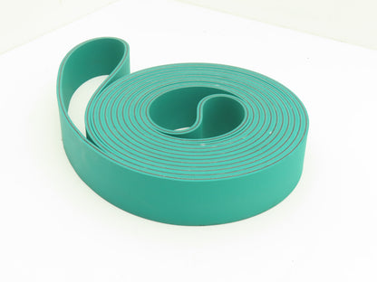 Ammeraal Beltech GG S06.50 RRC Green Conveyor Belt 1.752"W x 17' 1" Endless XNBR