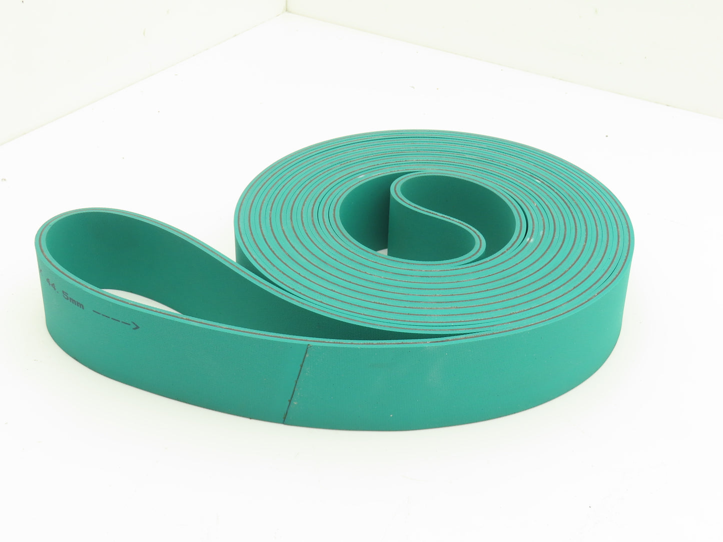 Ammeraal Beltech GG S06.50 RRC Green Conveyor Belt 1.752"W x 17' 1" Endless XNBR