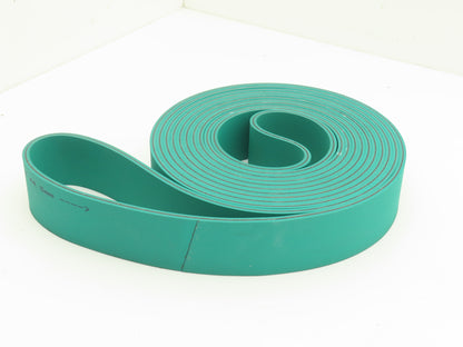 Ammeraal Beltech GG S06.50 RRC Green Conveyor Belt 1.752"W x 17' 1" Endless XNBR
