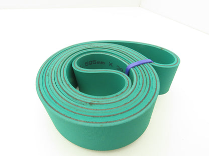 Ammeraal Beltech GG S06.50 RRC Green Conveyor Belt 38mm x 1595mm Endless XNBR