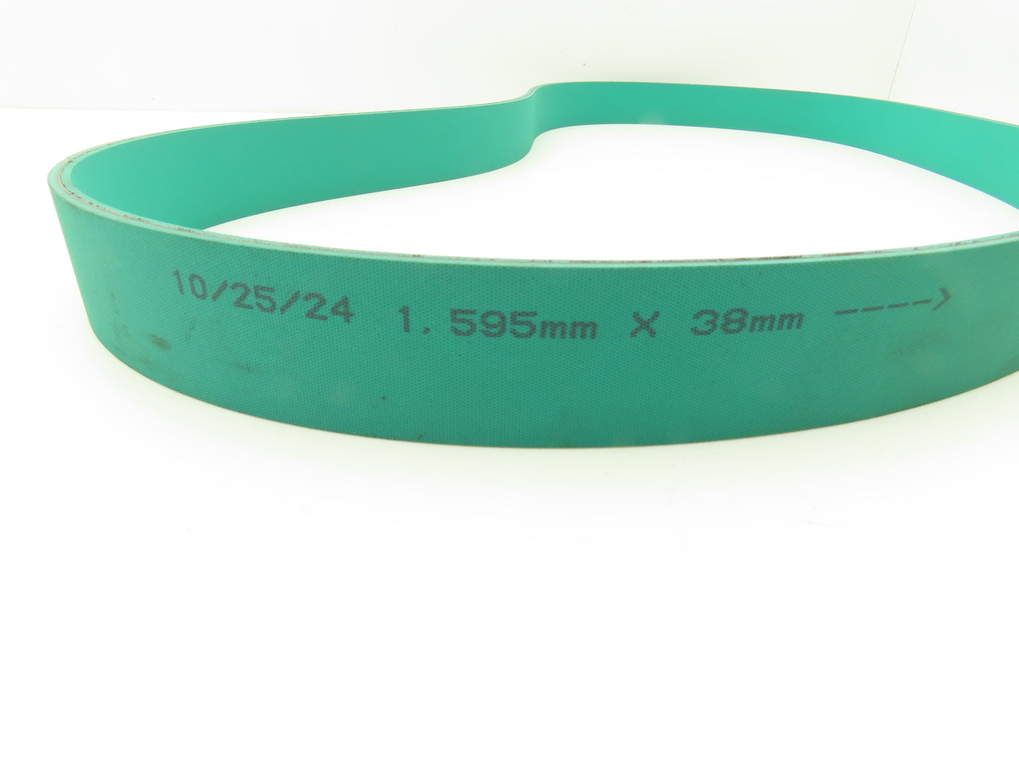 Ammeraal Beltech GG S06.50 RRC Green Conveyor Belt 38mm x 1595mm Endless XNBR
