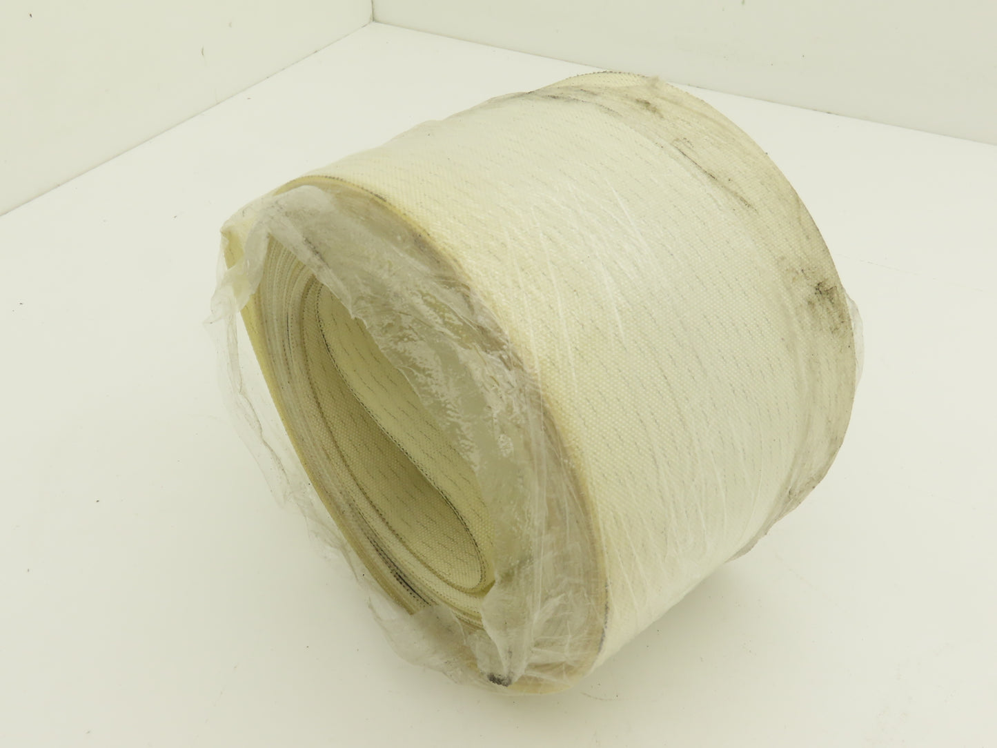 Thermoplastic Conveyor Belt 90mm x 5530mm Endless White 217.75"L