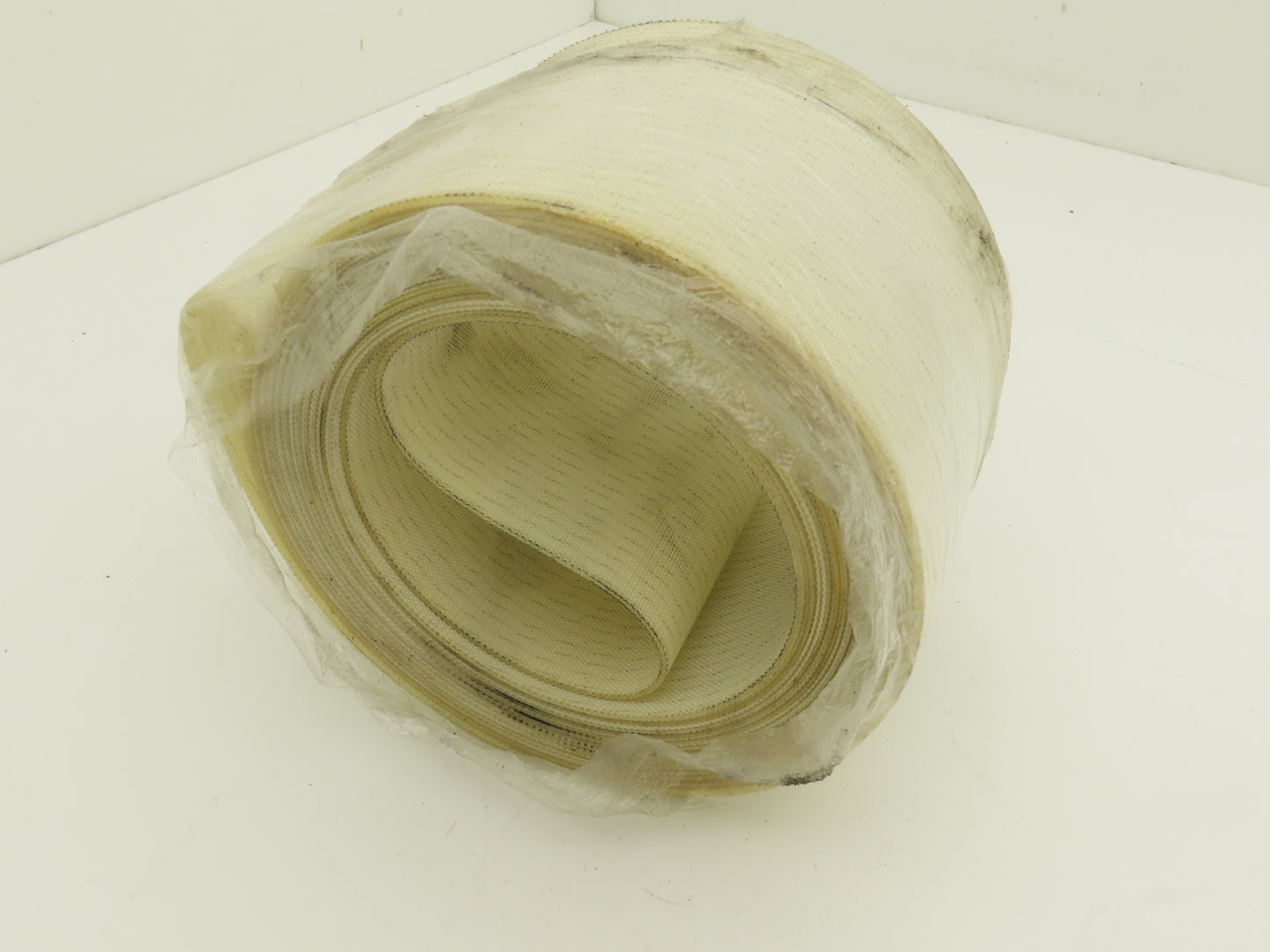 Thermoplastic Conveyor Belt 90mm x 5530mm Endless White 217.75"L