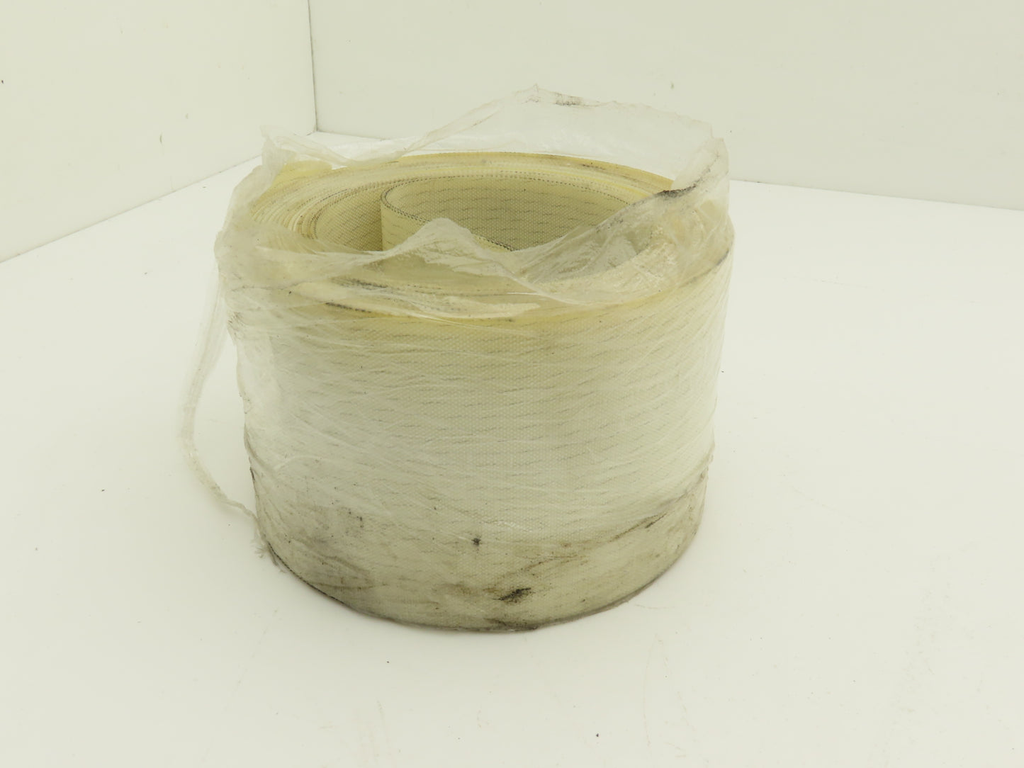 Thermoplastic Conveyor Belt 90mm x 5530mm Endless White 217.75"L