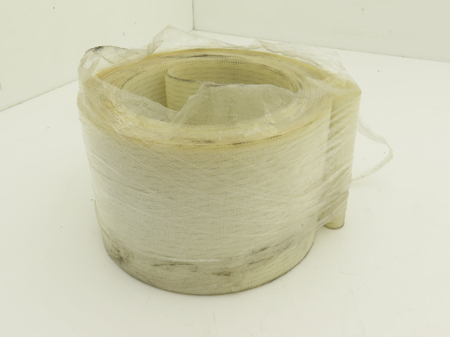 Thermoplastic Conveyor Belt 90mm x 5530mm Endless White 217.75"L