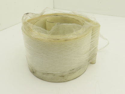 Thermoplastic Conveyor Belt 90mm x 5530mm Endless White 217.75"L