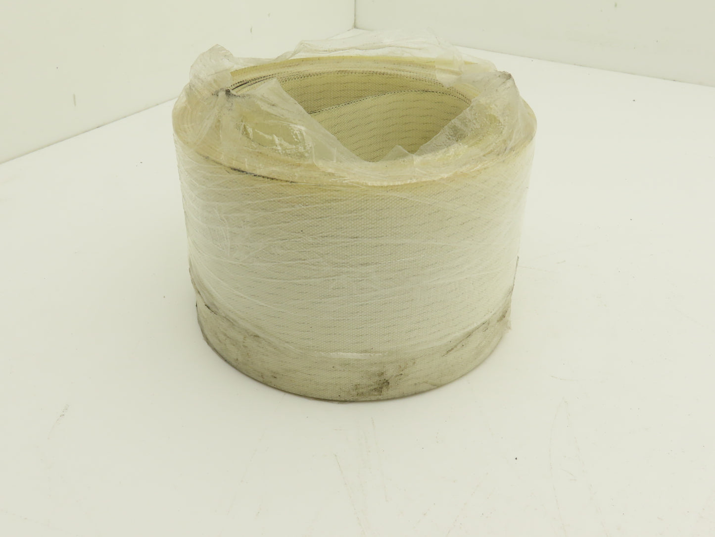 Thermoplastic Conveyor Belt 90mm x 5530mm Endless White 217.75"L