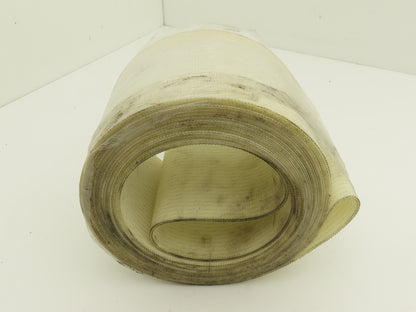 Thermoplastic Conveyor Belt 90mm x 5530mm Endless White 217.75"L