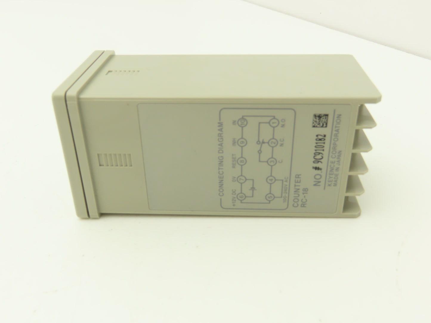 Keyence RC-18 Digital Preset Counter 4-Digit LED 100-240VAC