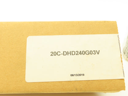20C-DHD240G03V Oil Filter Element 69mm OD x 34mm ID x 173mm Length G03 Micron