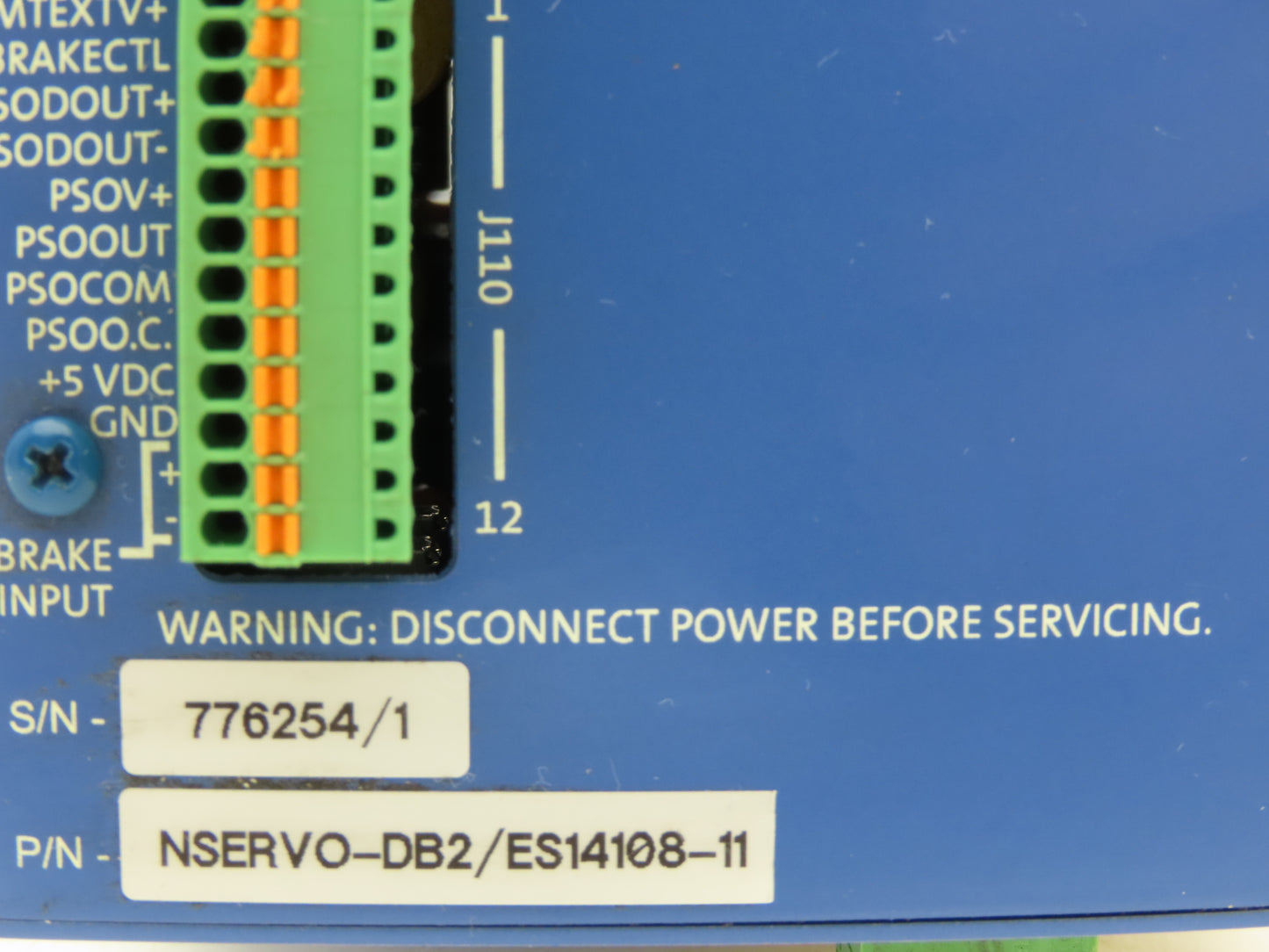Aerotech NSERVO-DB2 Automation 3200 32 Axis Motion Vision & Robotics I/O Unit