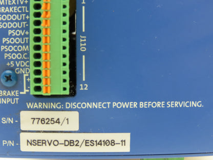 Aerotech NSERVO-DB2 Automation 3200 32 Axis Motion Vision & Robotics I/O Unit