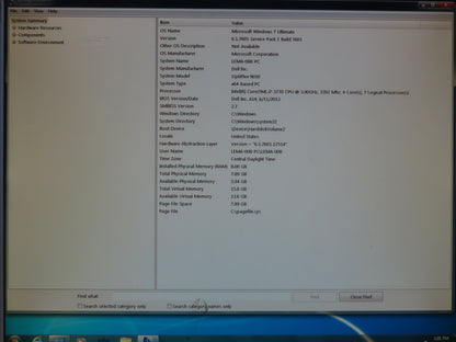 Dell Optiplex 9010 PC Intel Core i7-3770 3.4 GHz 4 Core 8GB RAM 450GB HDD Win 7