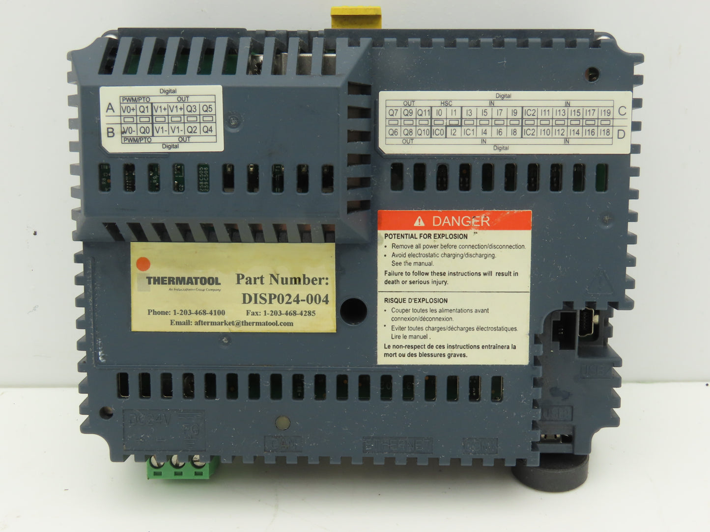 Thermatool DISP024-004 Control Panel PLC for Pro-Face HDMI LCD Screen