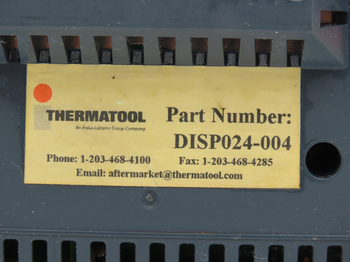 Thermatool DISP024-004 Control Panel PLC for Pro-Face HDMI LCD Screen