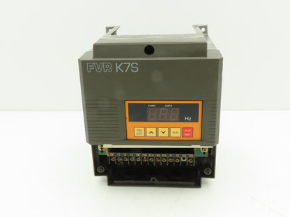 Fuji Electric FVR022K7S-2 Variable Frequency Drive 5Hp 4.2kva Motor 11A 230V