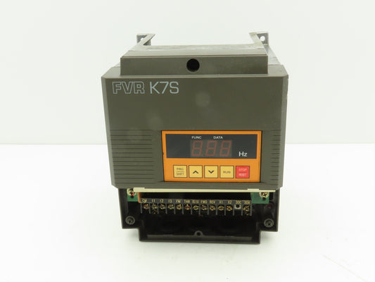 Fuji Electric FVR022K7S-2 Variable Frequency Drive 5Hp 4.2kva Motor 11A 230V