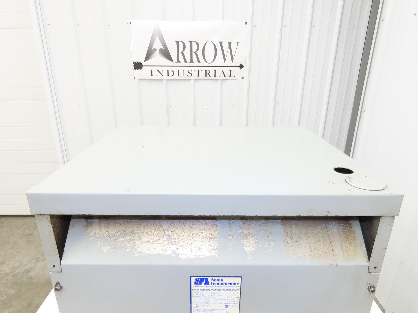 ACME T-3-53313-3S Stepdown Power Transformer 45kva 3Ph HV 480D LV 208Y/120