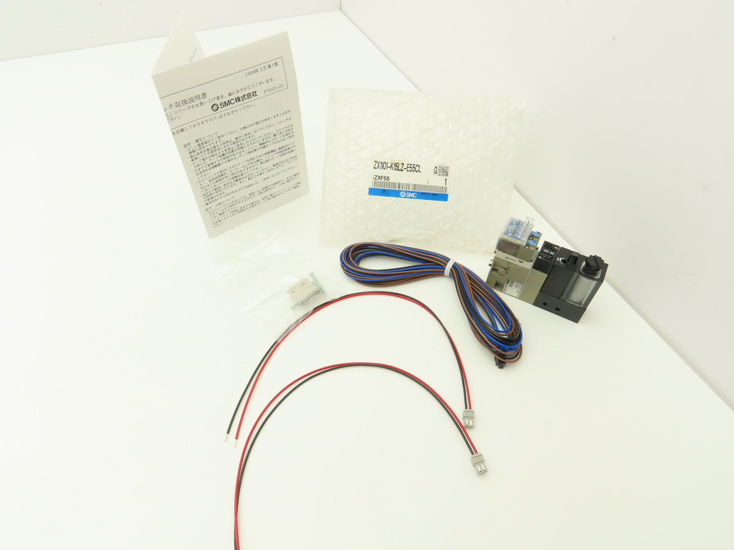 SMC ZX1101-K15LZ-E55CL Vacuum Ejector Release Valve 24VDC Solenoid