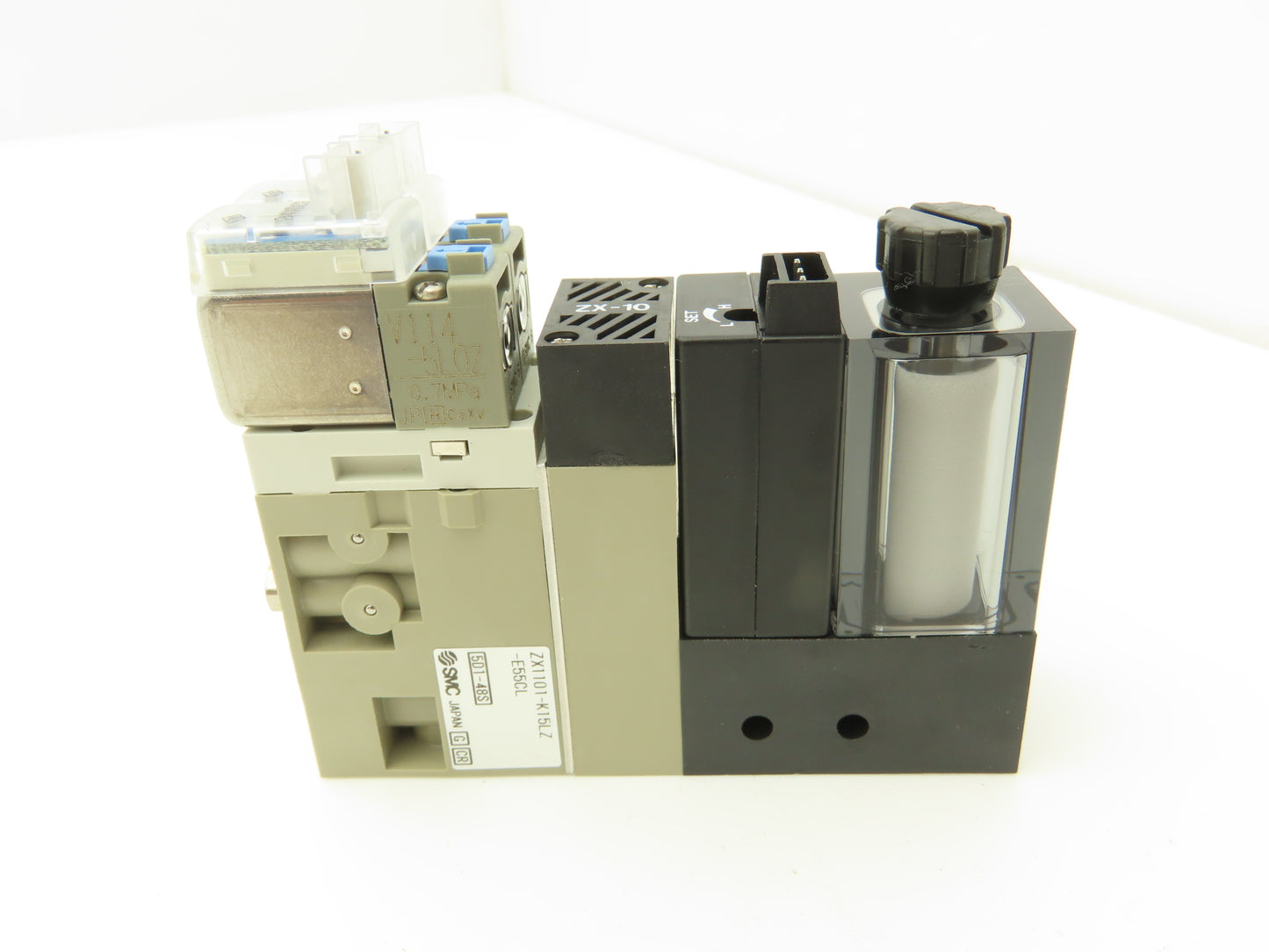 SMC ZX1101-K15LZ-E55CL Vacuum Ejector Release Valve 24VDC Solenoid
