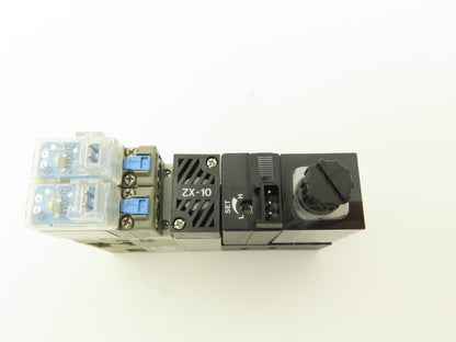 SMC ZX1101-K15LZ-E55CL Vacuum Ejector Release Valve 24VDC Solenoid