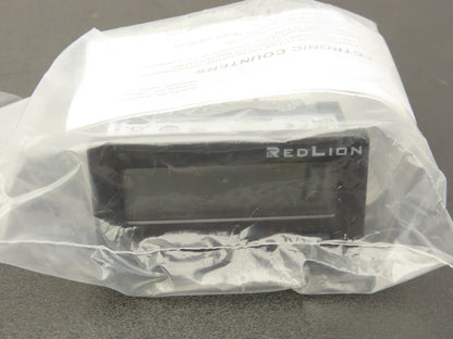 Red Lion CUB4L000  LCD 6-Digit Mini Counter Panel Meter  *No Mount Bracket