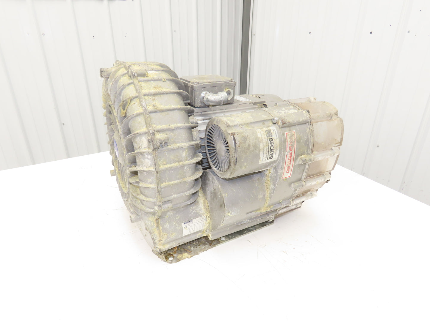 Becker SV 300 Regenerative Vacuum Blower 190 CMH 3.6kw 5Hp 230/460 3PH