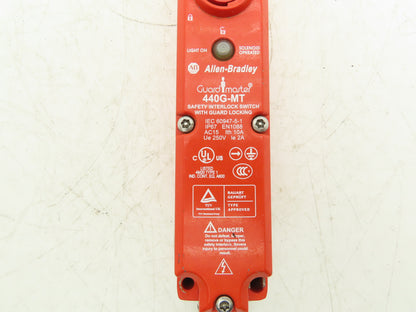 Allen Bradley 440G-MT47037 Guardmaster Locking Guard Switch 110VAC 440G-MT