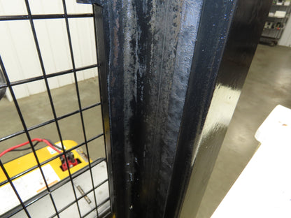 Yale MSW025 Walk Behind Pallet Lift Truck 2500lbs 24V Straddle Stacker 284H 2015