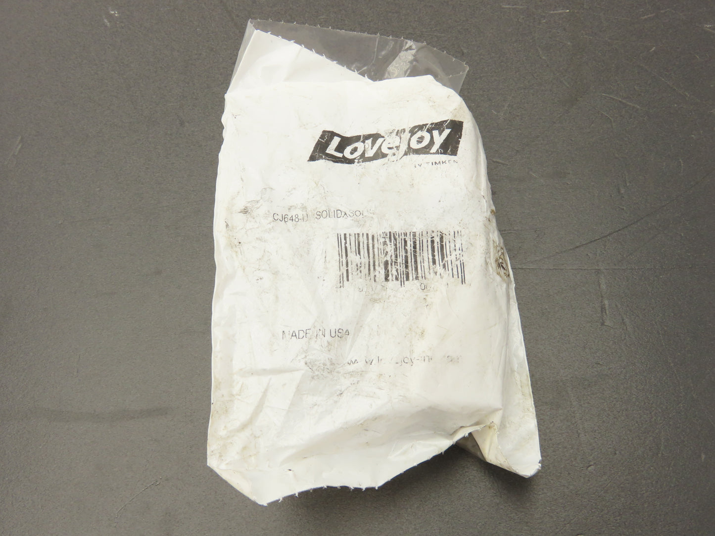 Lovejoy Curtis CJ648 Steel Universal U-Joint 1-1/4"x 3-3/4"L SolidxSolid Unbored
