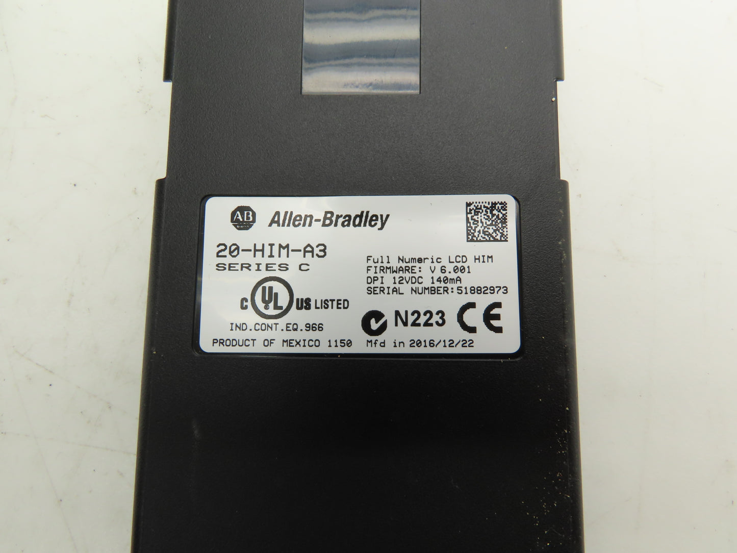 Allen Bradley 20BD027A3AYNAND0 PowerFlex 700 VFD AC Drive 480V 20HP Ser B