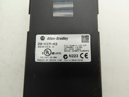 Allen Bradley 20BD027A3AYNAND0 PowerFlex 700 VFD AC Drive 480V 20HP Ser B