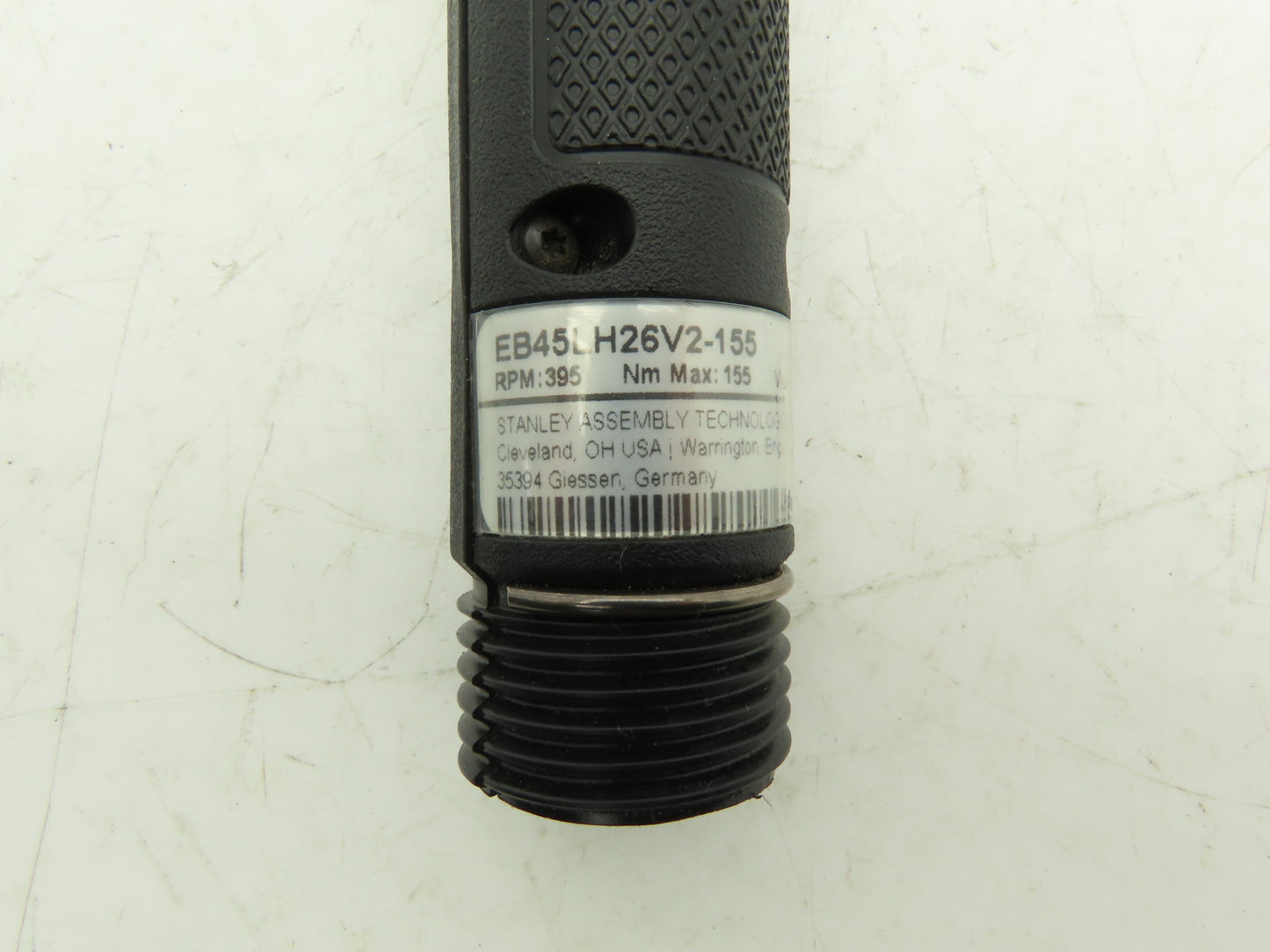 Stanley EB45LH26V2-155 Electric Nutrunner 3/8" Drive Right Angle 155Nm 395 RPM