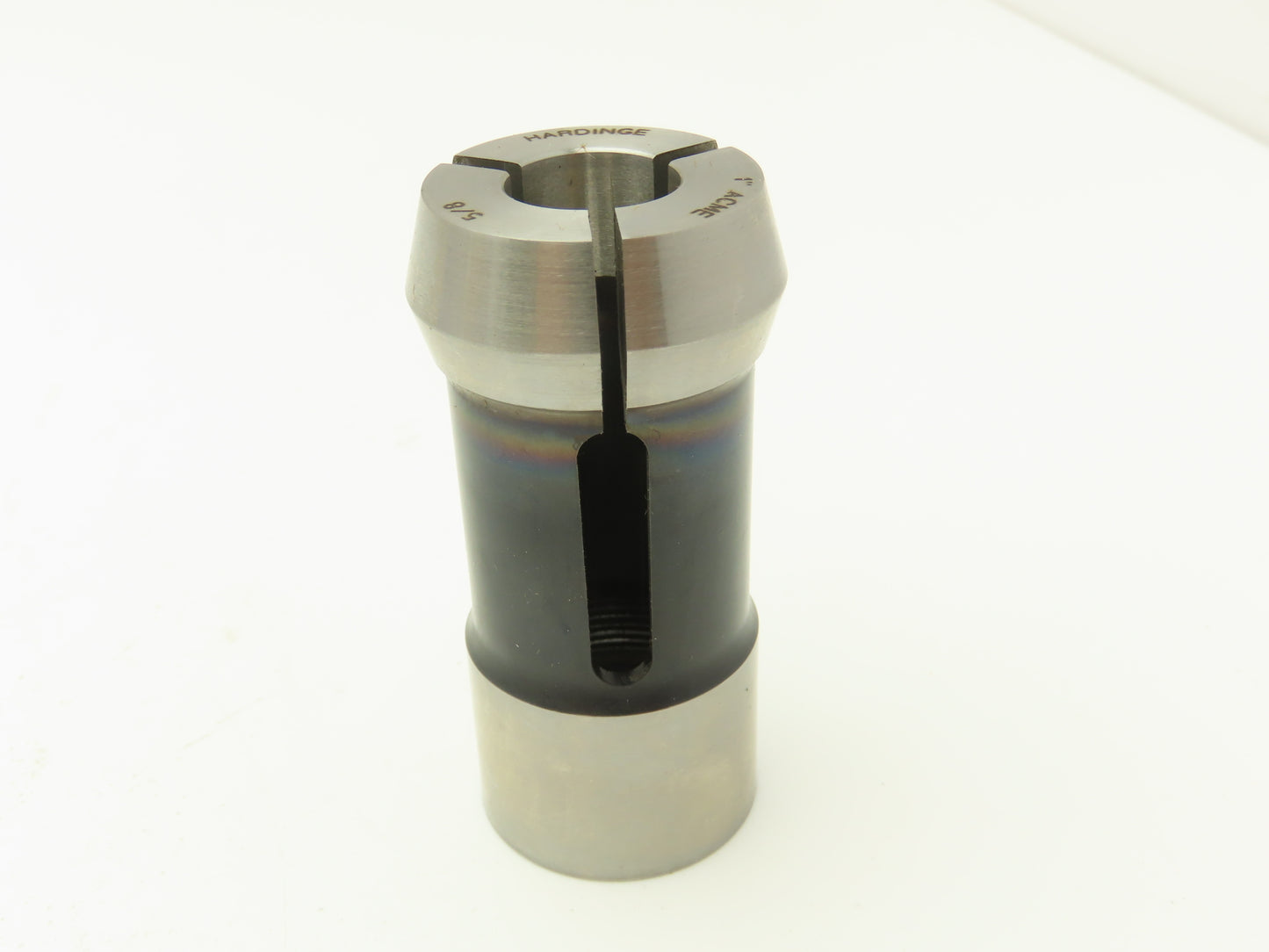 Hardinge 1" ACME Grid Burr Collet 5/8" RD AO Round Smooth Bore Gridley Burring
