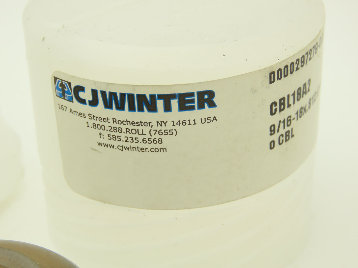 CJ Winter 9/16-18 UNF Thread Roll Roller Die Head CBL18A2  Set of 2