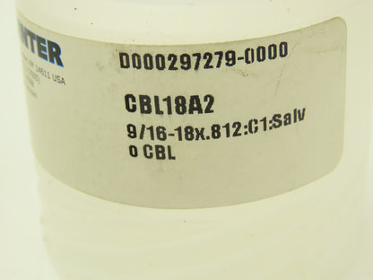 CJ Winter 9/16-18 UNF Thread Roll Roller Die Head CBL18A2  Set of 2